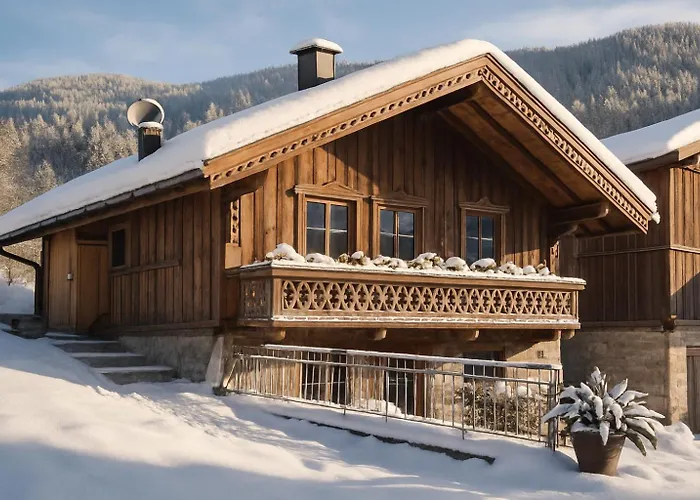 Dağ evi Charmantes Karwendel-chalet Wattens